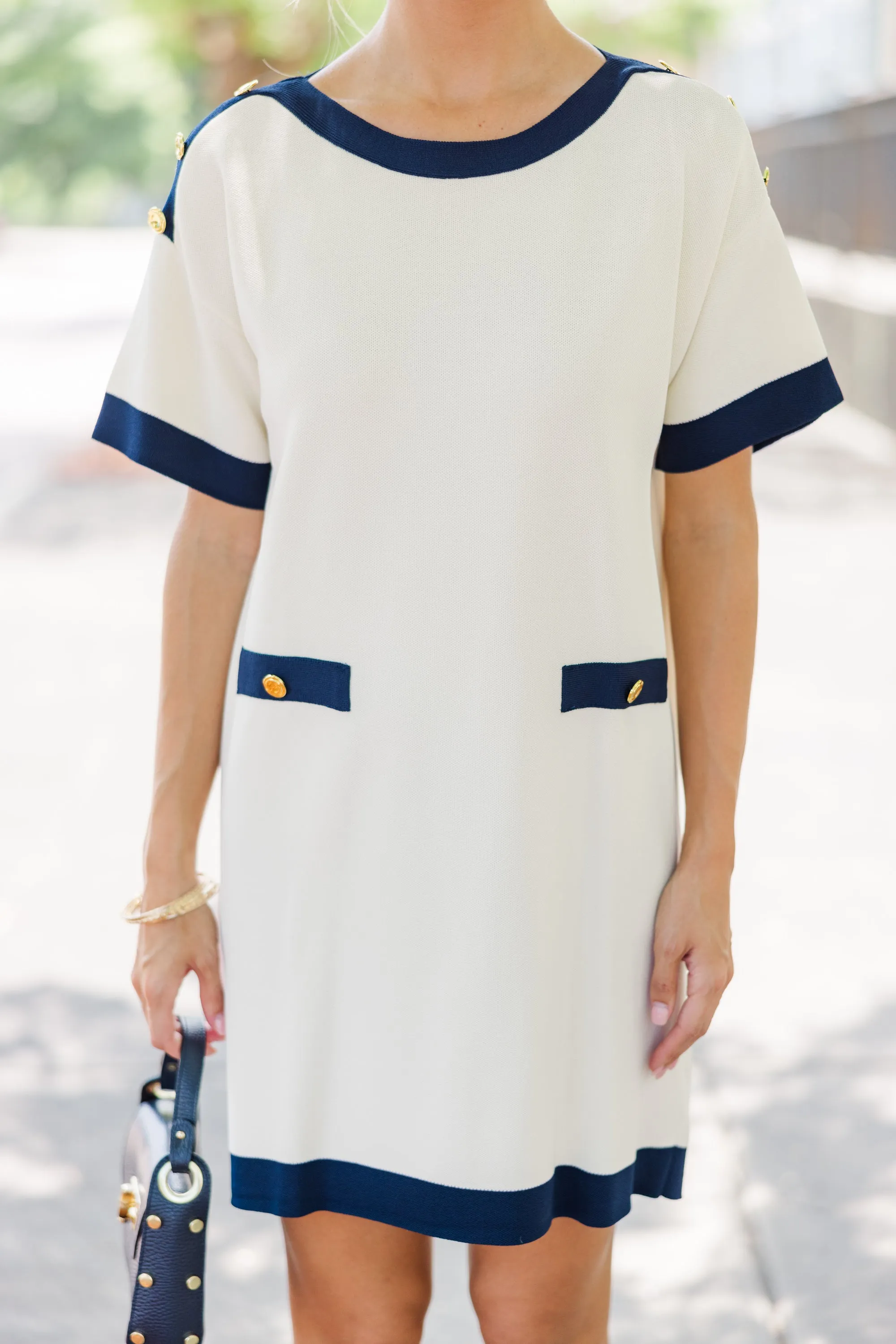 Coast To Coast Navy Blue Dress
