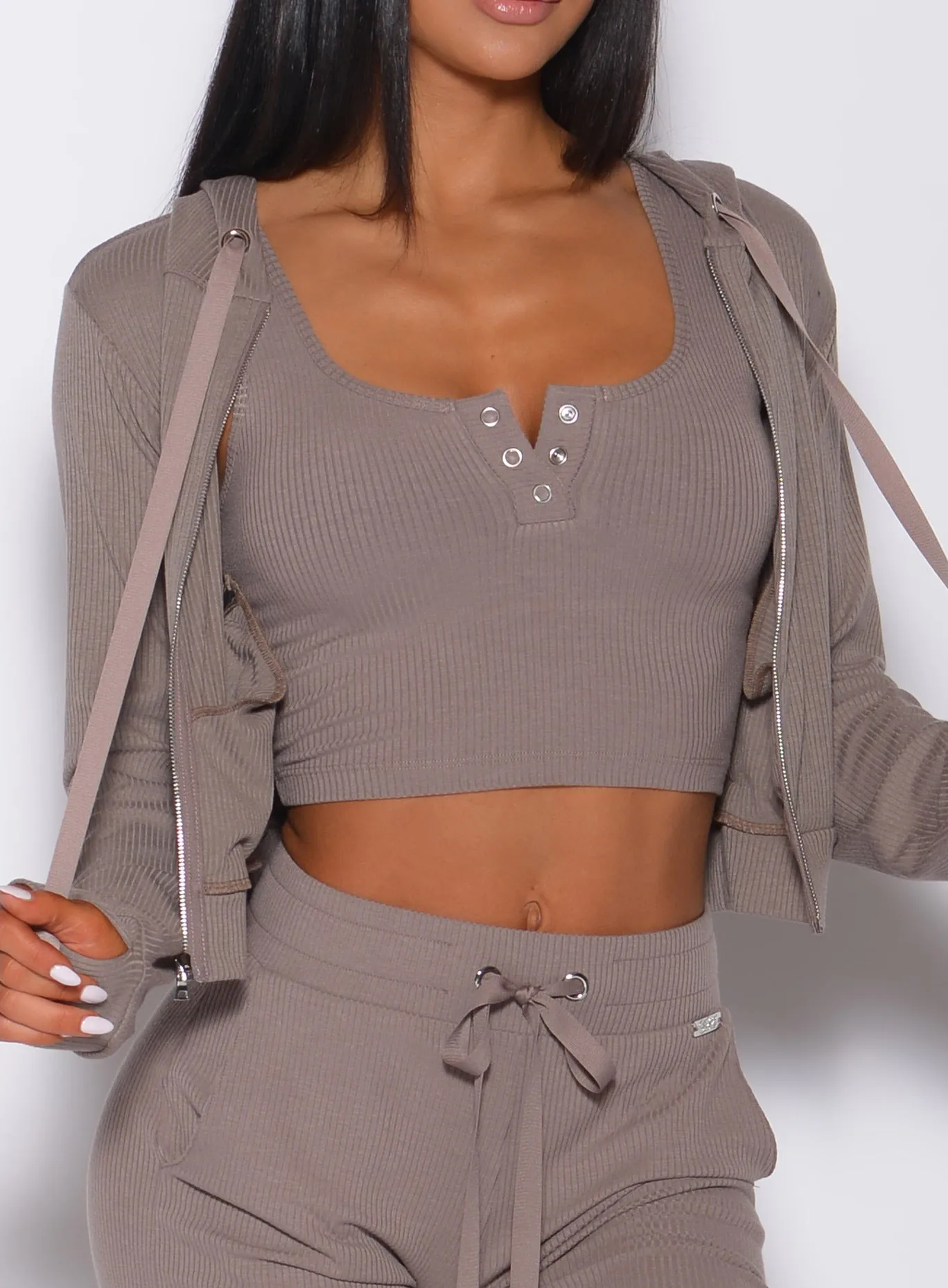 Comfort Rib Jacket Bombshell