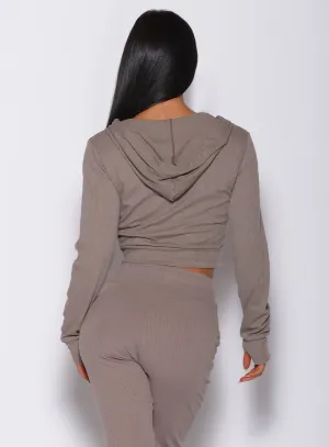 Comfort Rib Jacket Bombshell