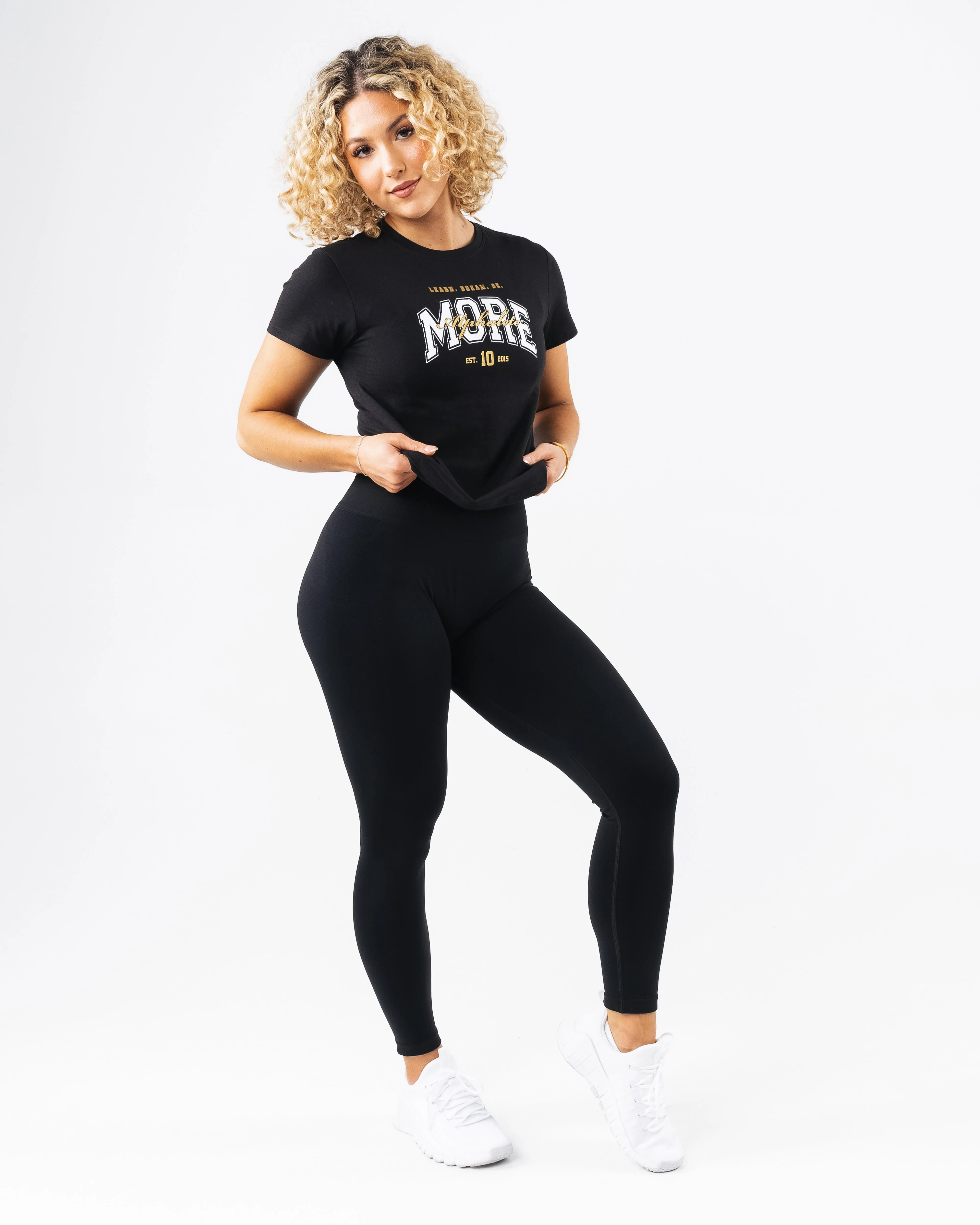 Core Tee - Black Alphalete Athletics