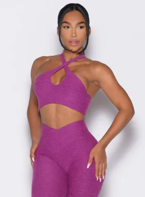 Cross Over Halter Bra Bombshell