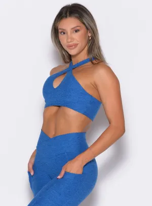 Cross Over Halter Bra Bombshell