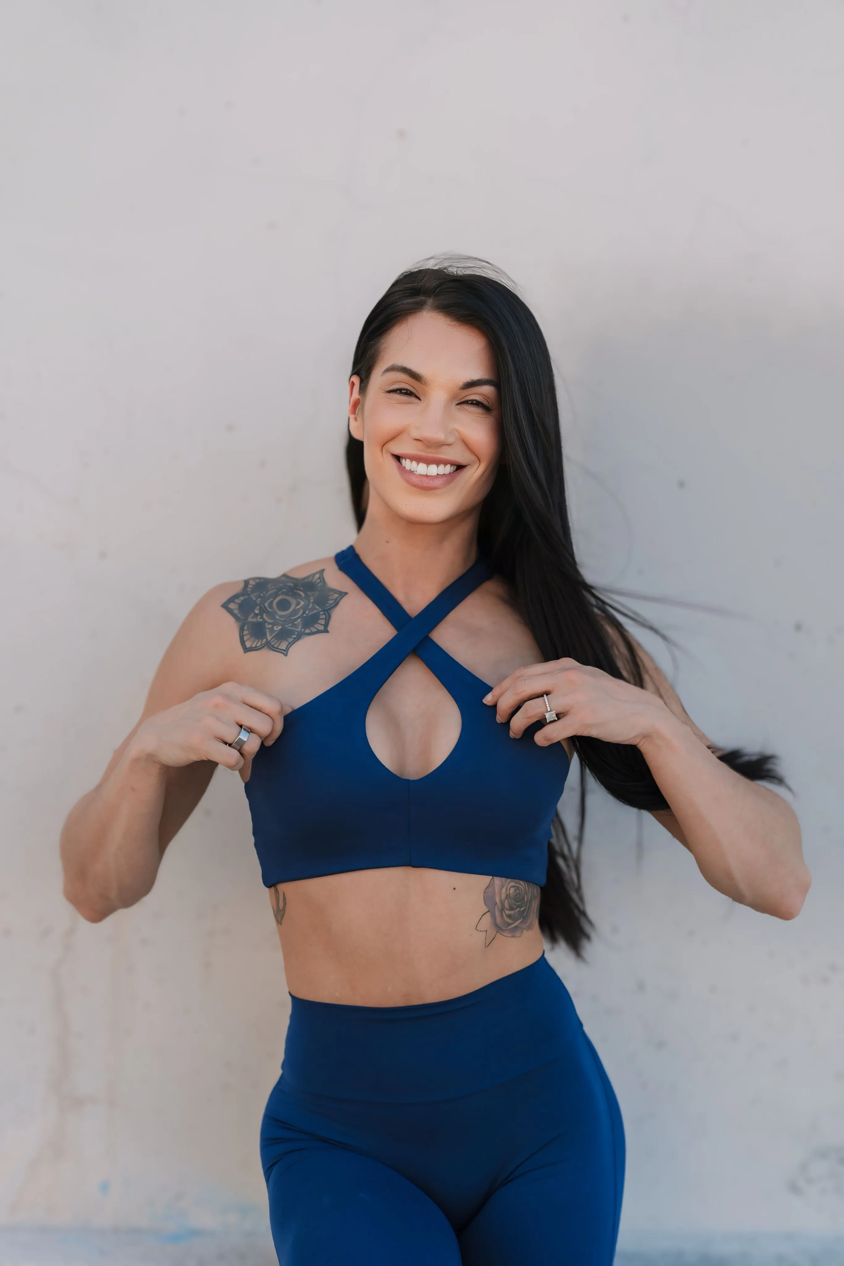 Cross Over Halter Bra Bombshell
