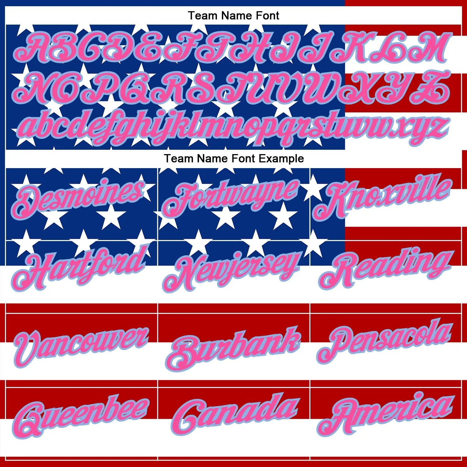 Custom Black Pink Light Blue Red-Royal 3D Cornhole American Flag Performance Polo Shirt