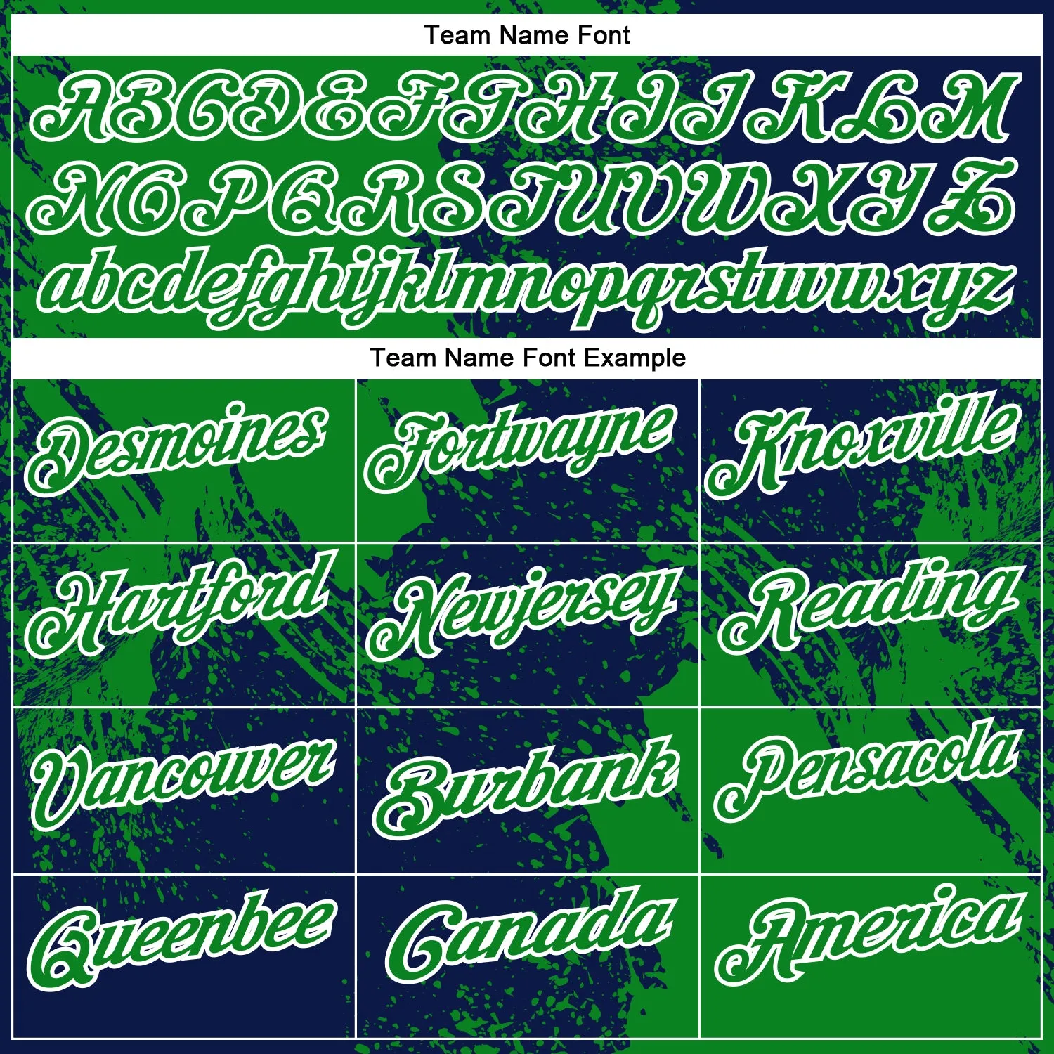 Custom Grass Green Navy-White 3D Pattern Design Abstract Brush Stroke Performance Polo Shirt