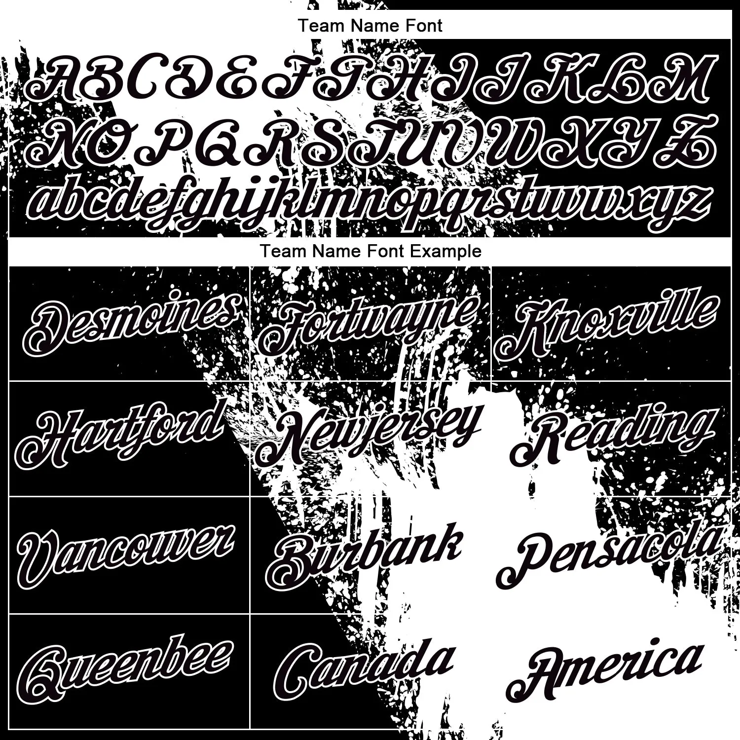 Custom White Black 3D Pattern Design Abstract Brush Stroke Performance Polo Shirt