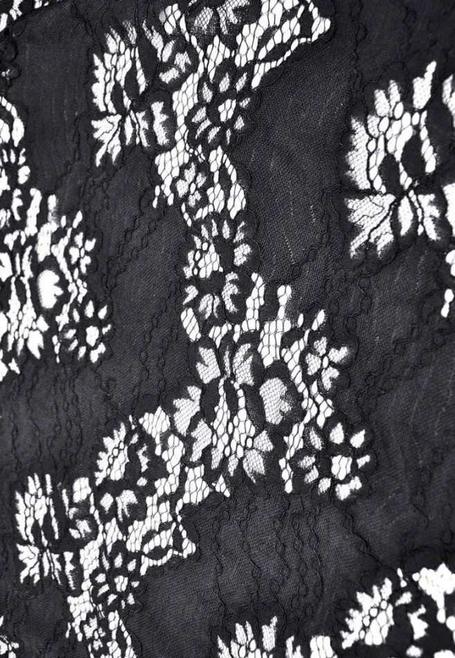 Dark In Love - Gothic Romantic Hollow Out Sexy Frilly Lace - Dress