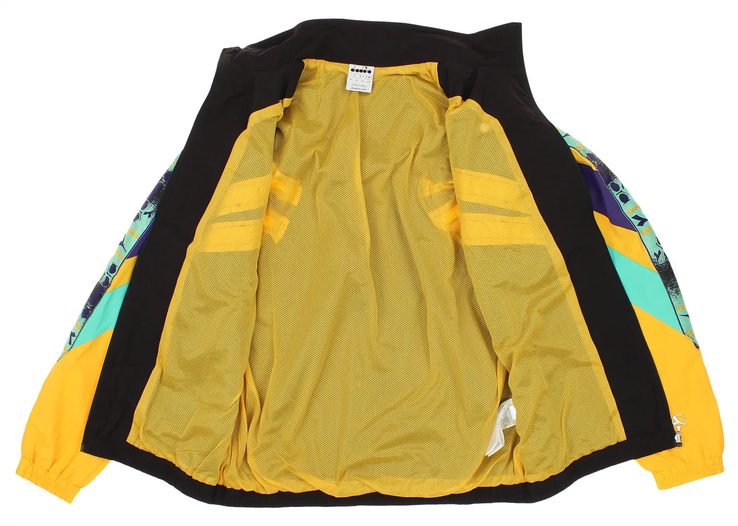 Diadora Men's MVB Wind Full Zip Track Jacket, Color Options