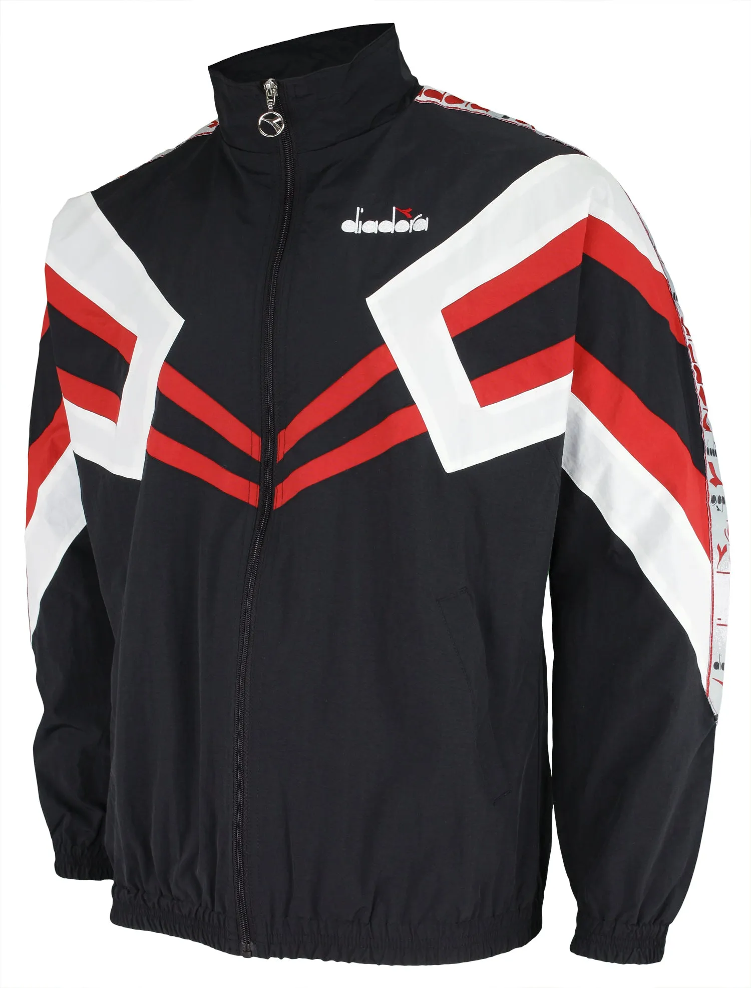 Diadora Men's MVB Wind Full Zip Track Jacket, Color Options