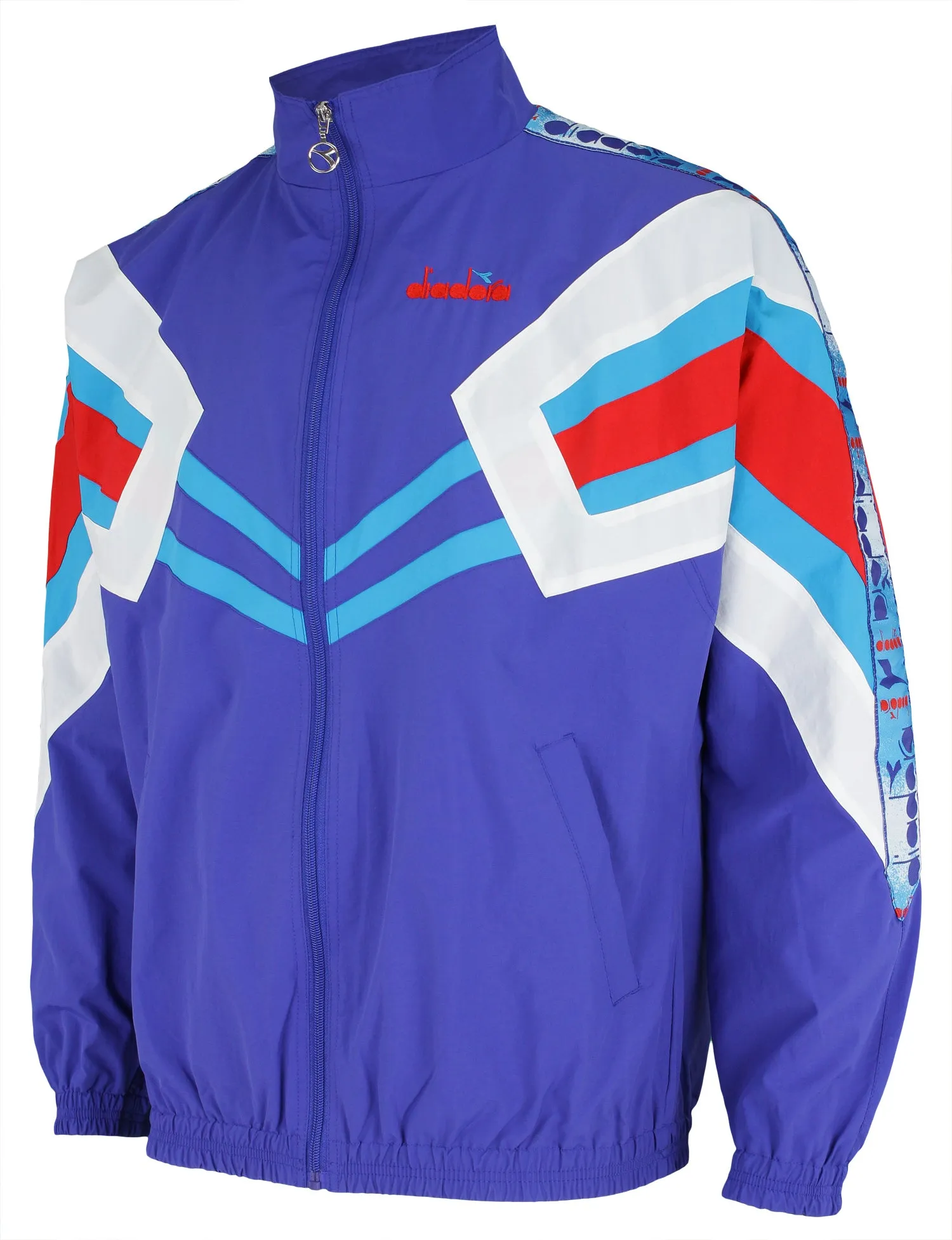 Diadora Men's MVB Wind Full Zip Track Jacket, Color Options