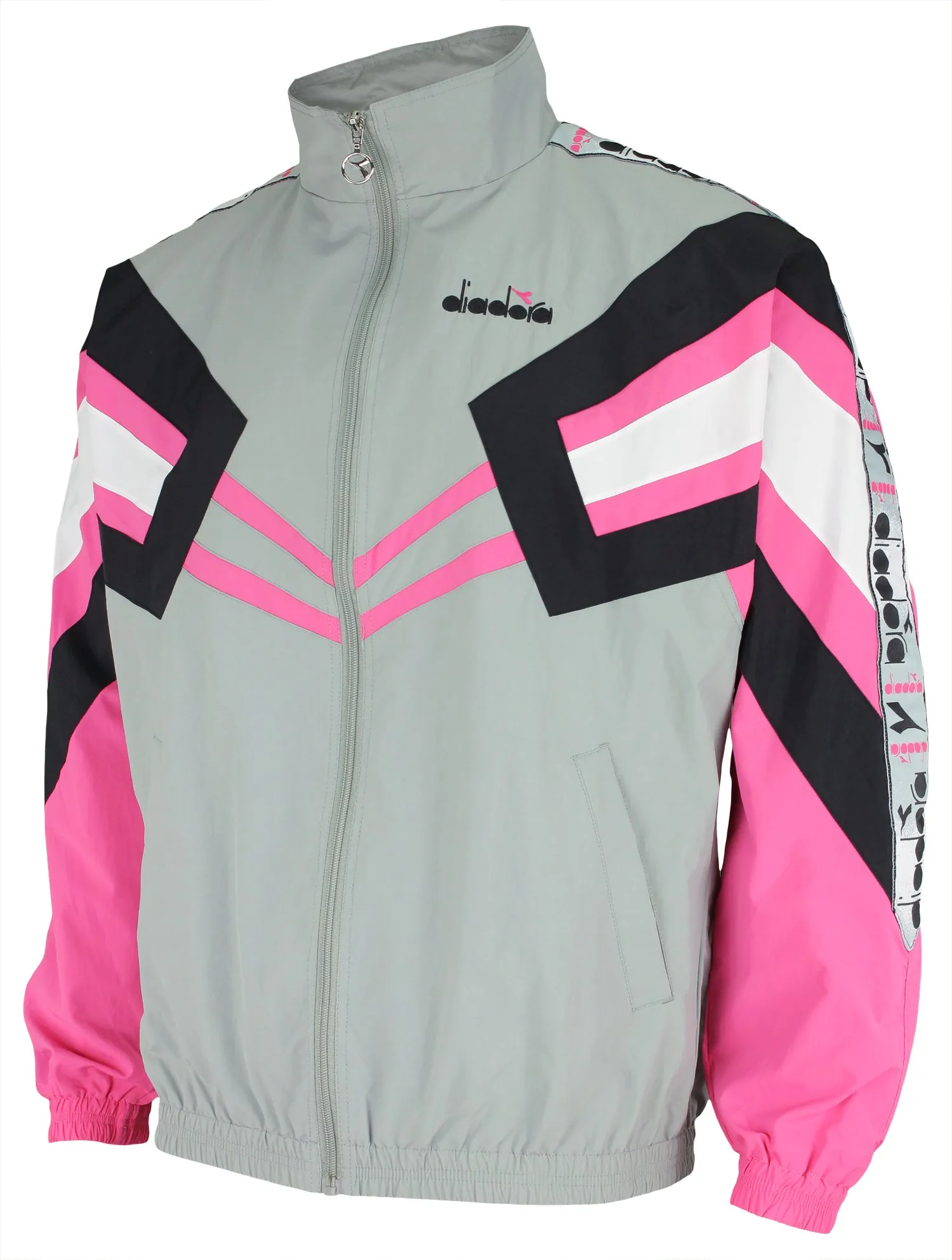 Diadora Men's MVB Wind Full Zip Track Jacket, Color Options