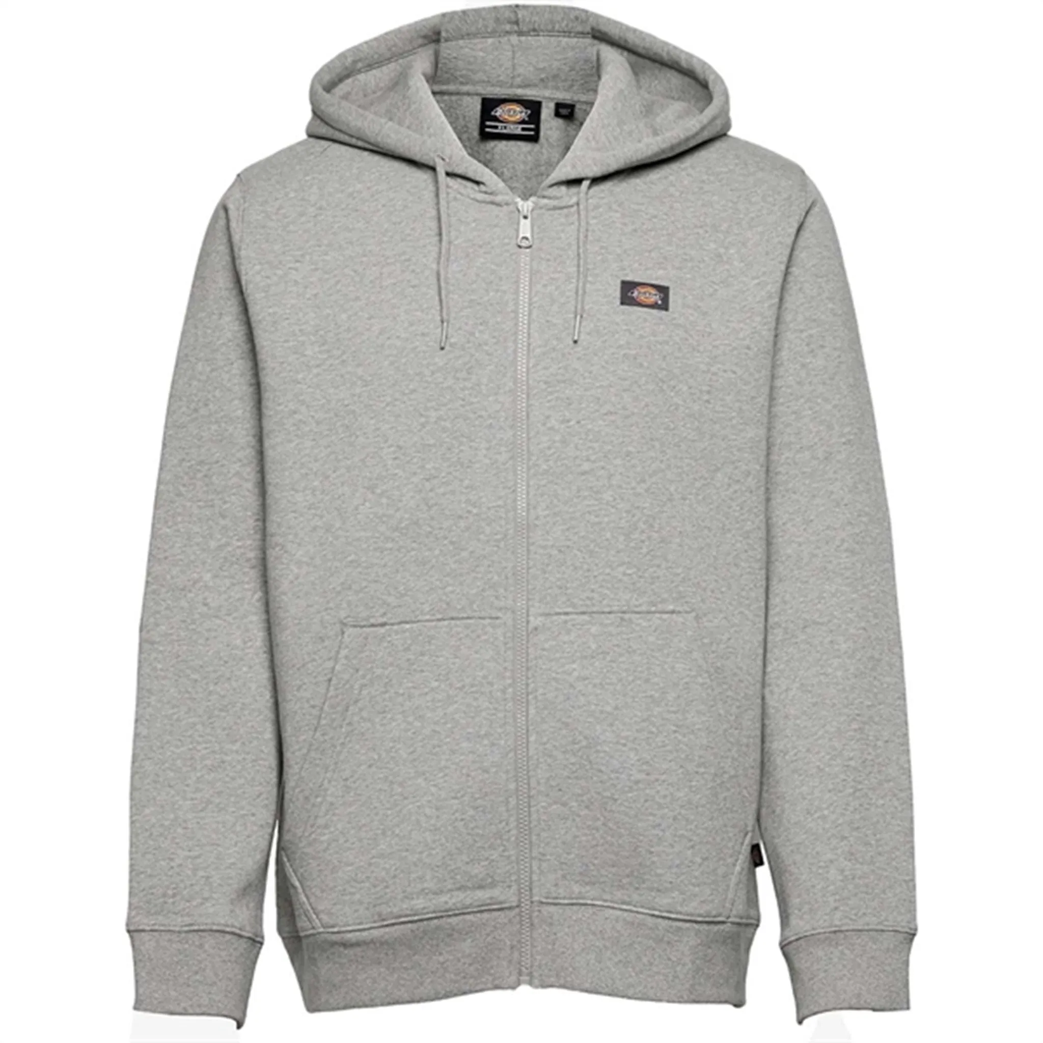 Dickies Oakport Zip Hoodie Grey Melange