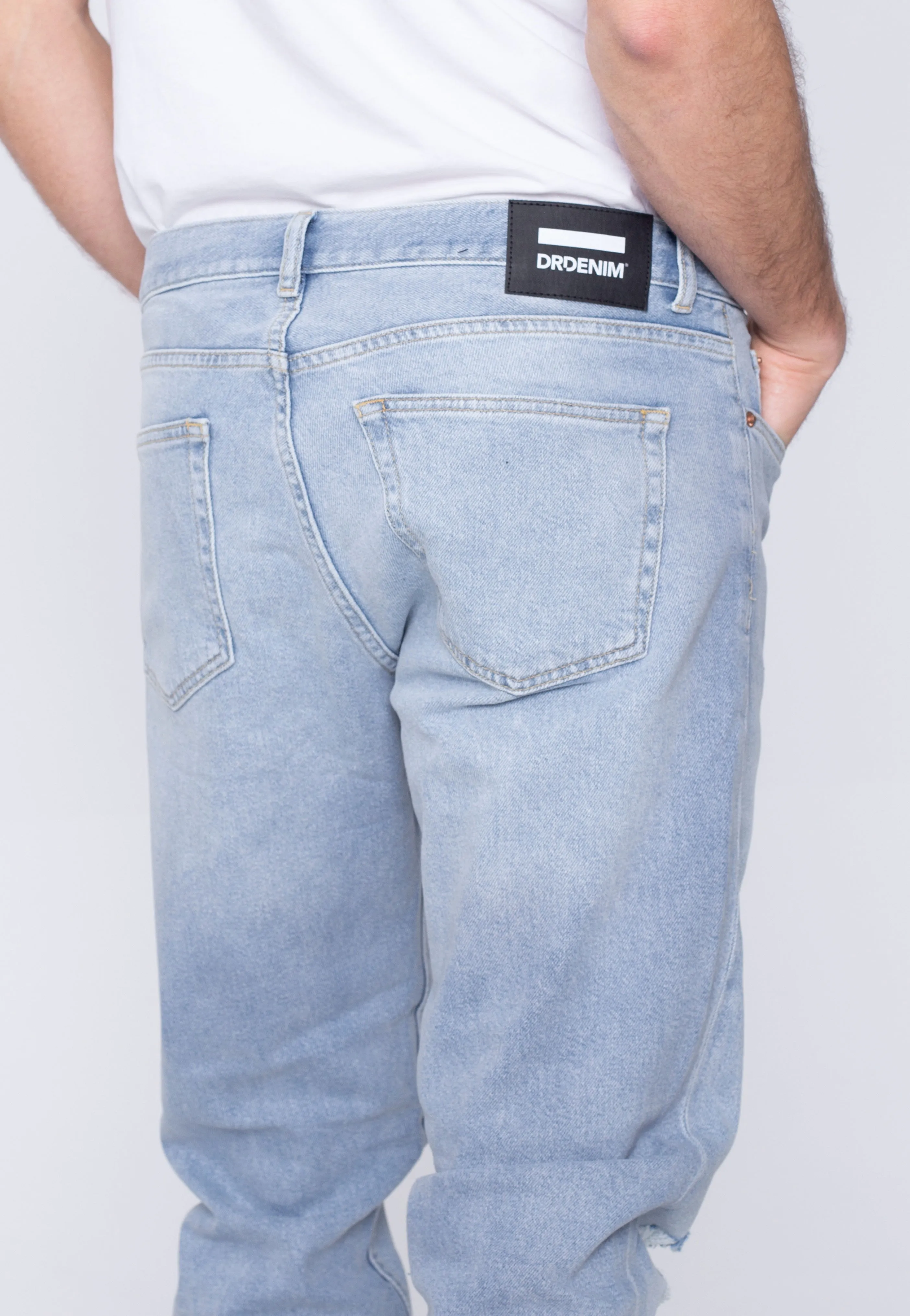 Dr. Denim - Clark Brook Pale Blue Ripped - Jeans