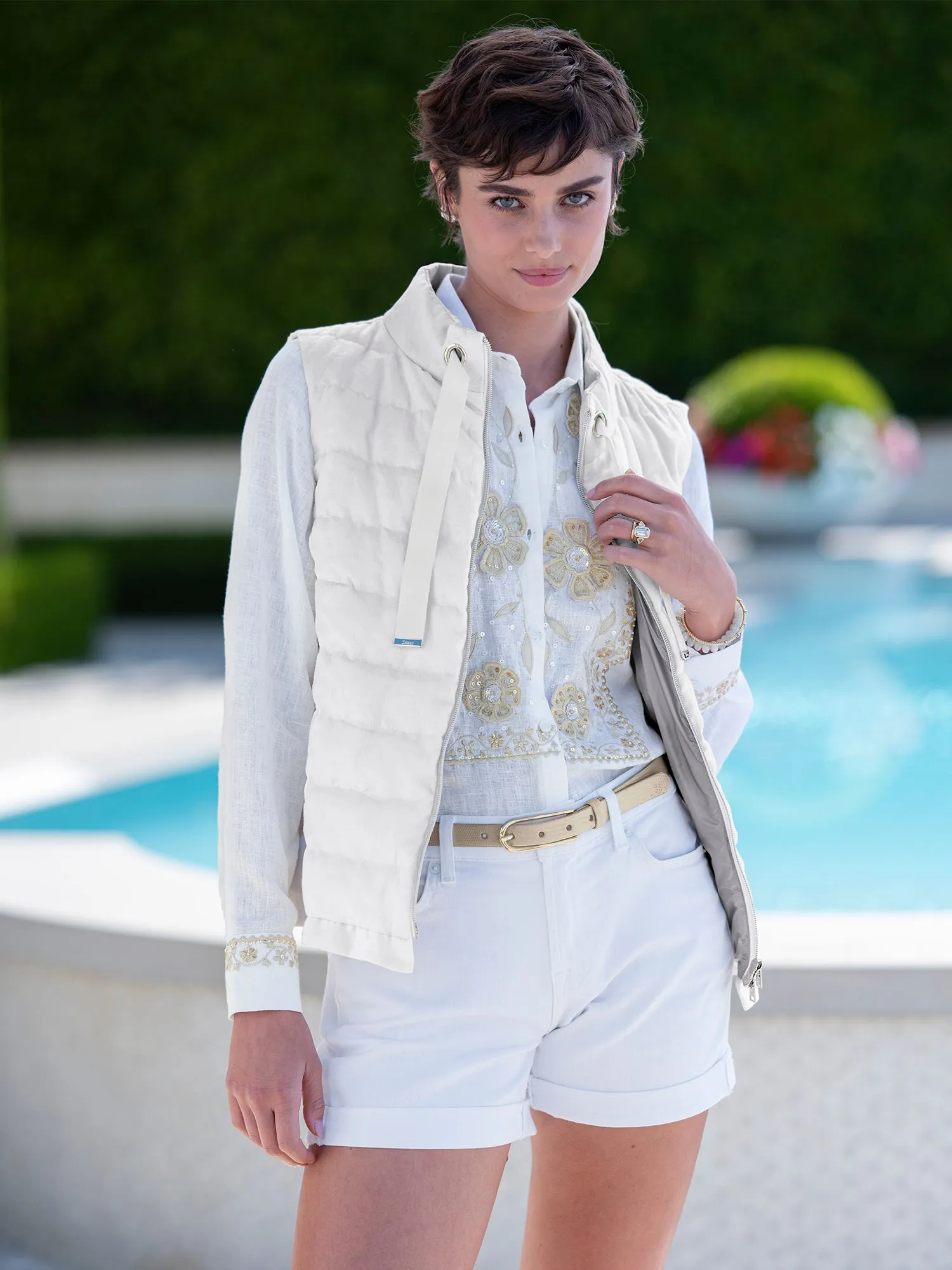 Eden Fleur Linen Shirt