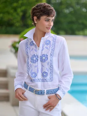Eden Fleur Linen Shirt