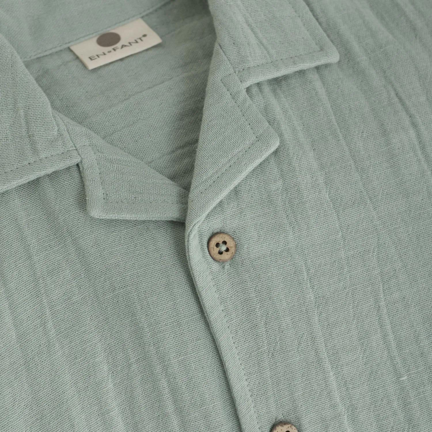 En Fant Jadeite Shirt SS Muslin