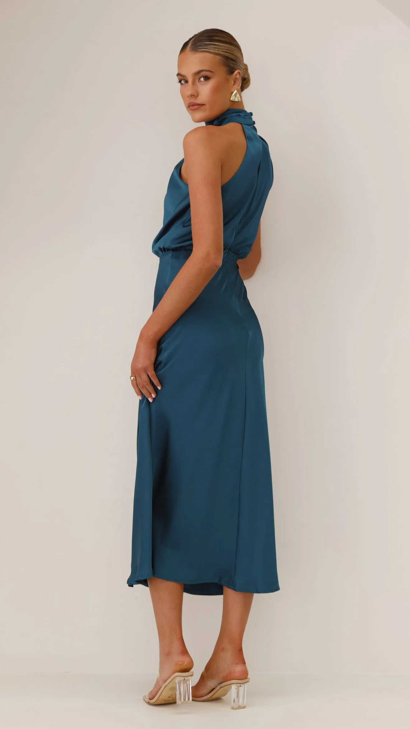 Esther Maxi Dress - Teal Billy J