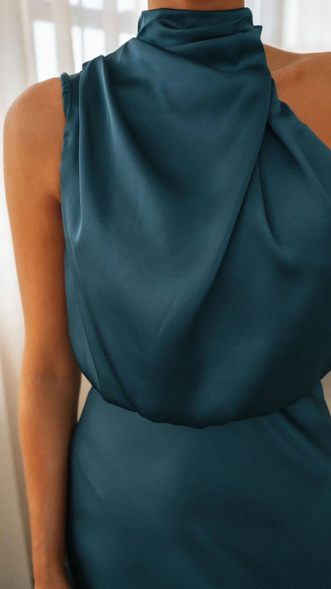 Esther Maxi Dress - Teal Billy J