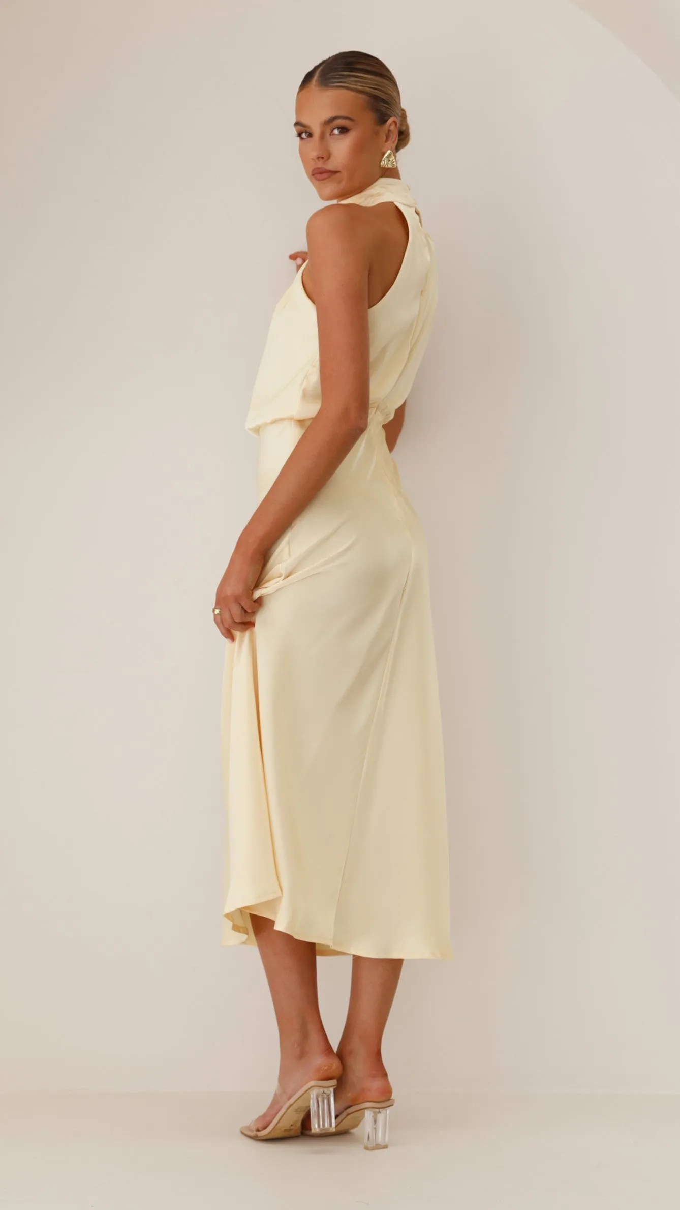 Esther Maxi Dress - Yellow Billy J