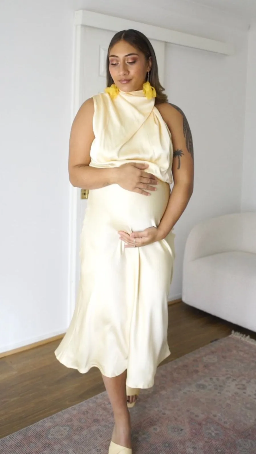 Esther Maxi Dress - Yellow Billy J