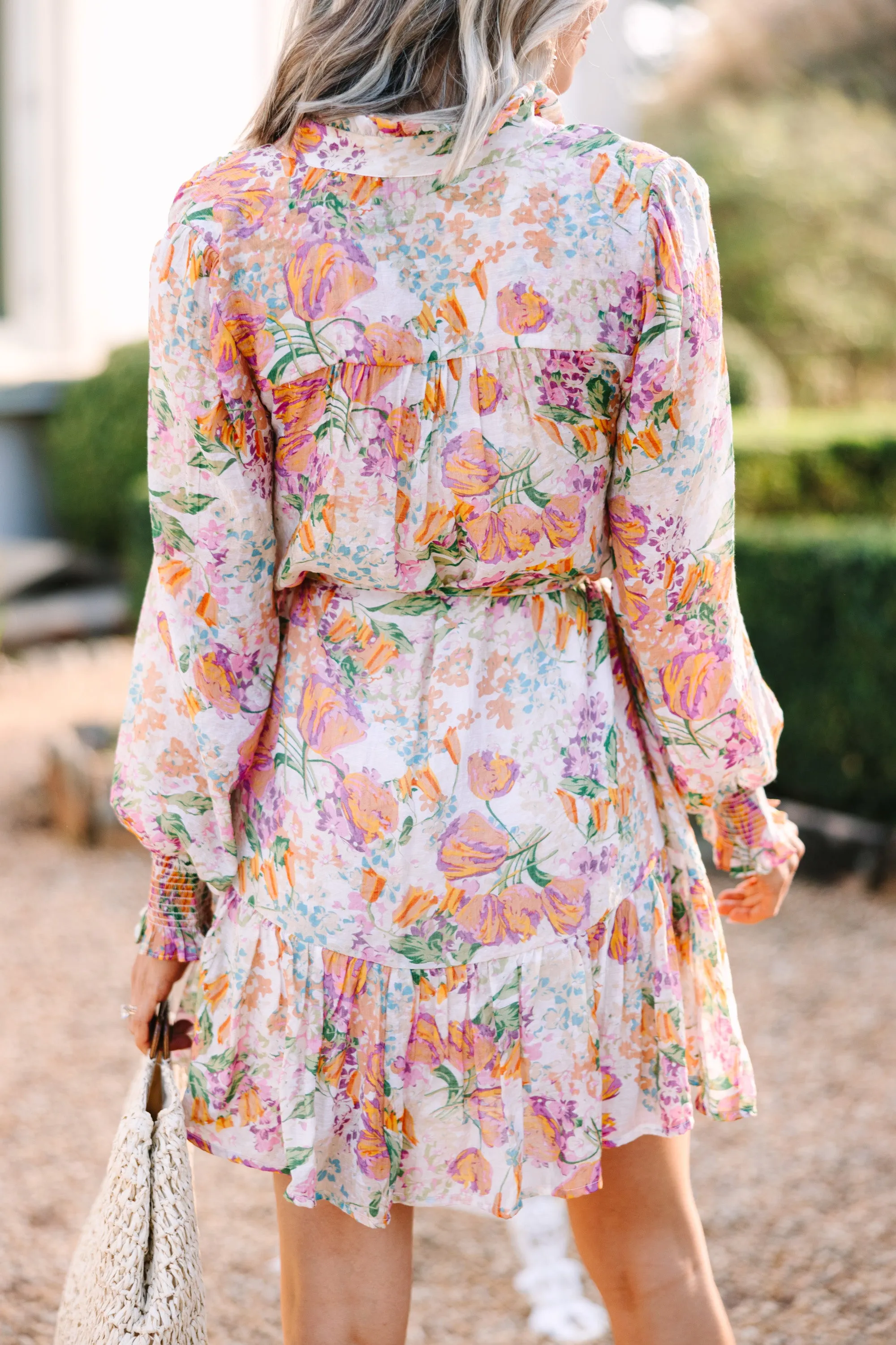 Fate: With Love Orange Floral Dress
