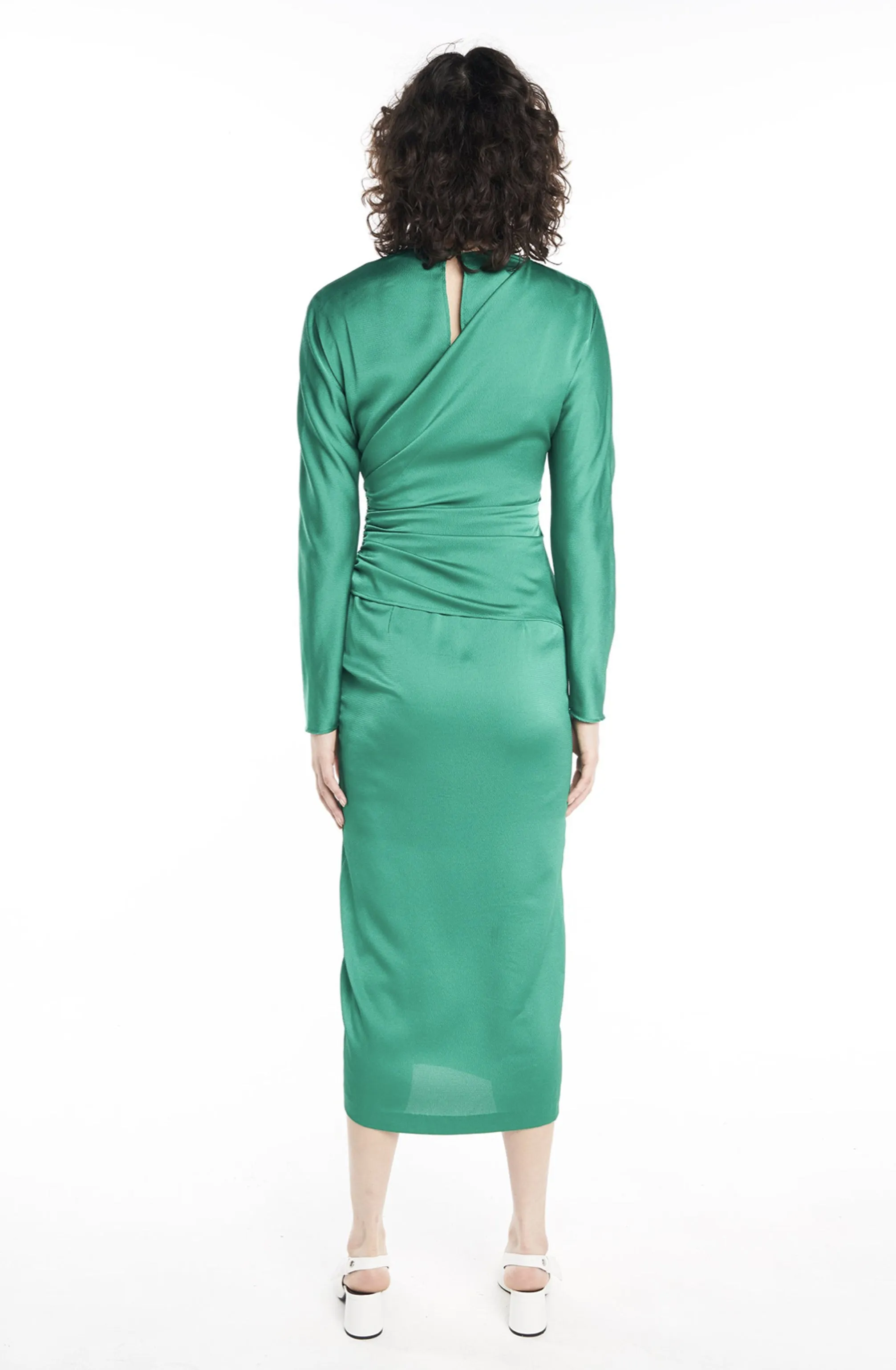 FINAL SALE: Arienne Dress Emerald by Nicola Finetti