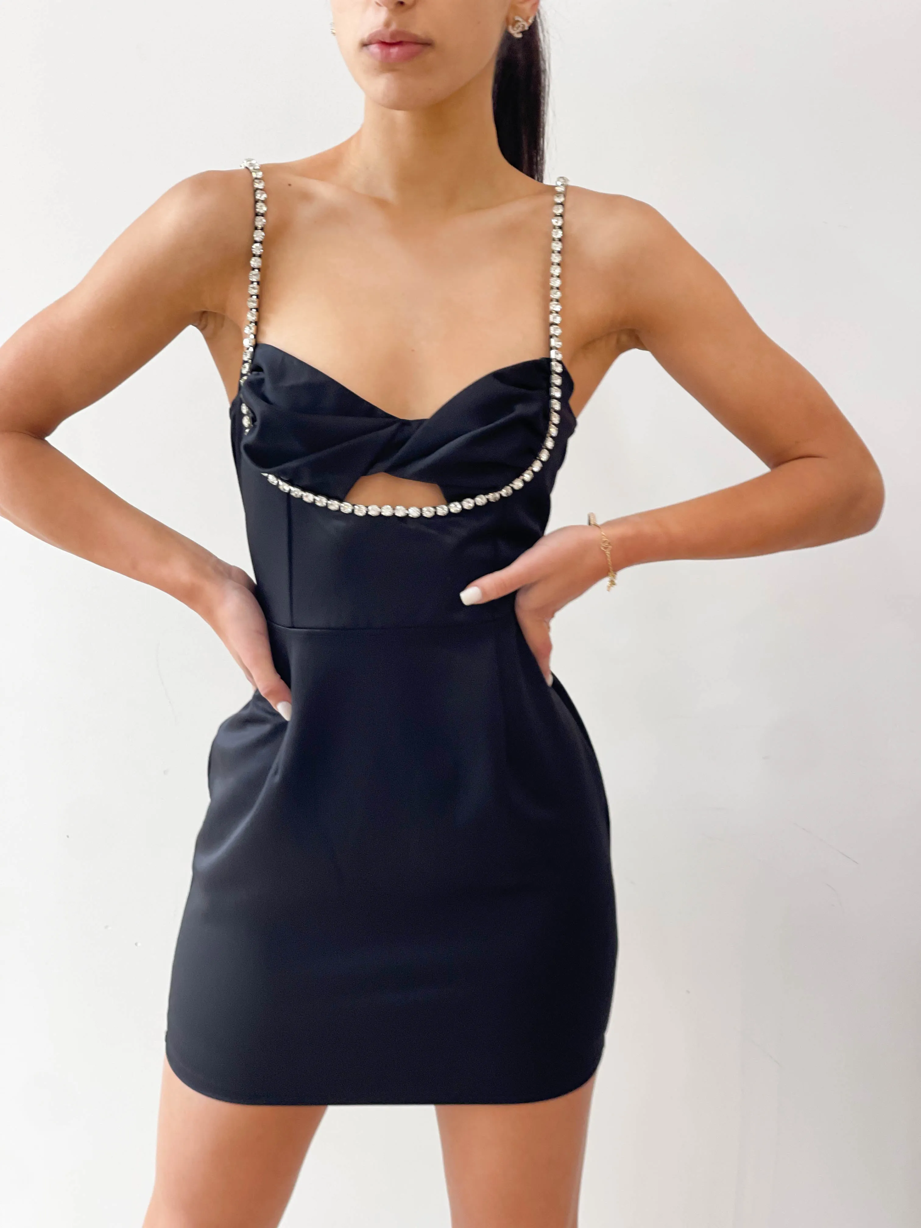 FINAL SALE: Lyla Crystal Mini Dress by HSH