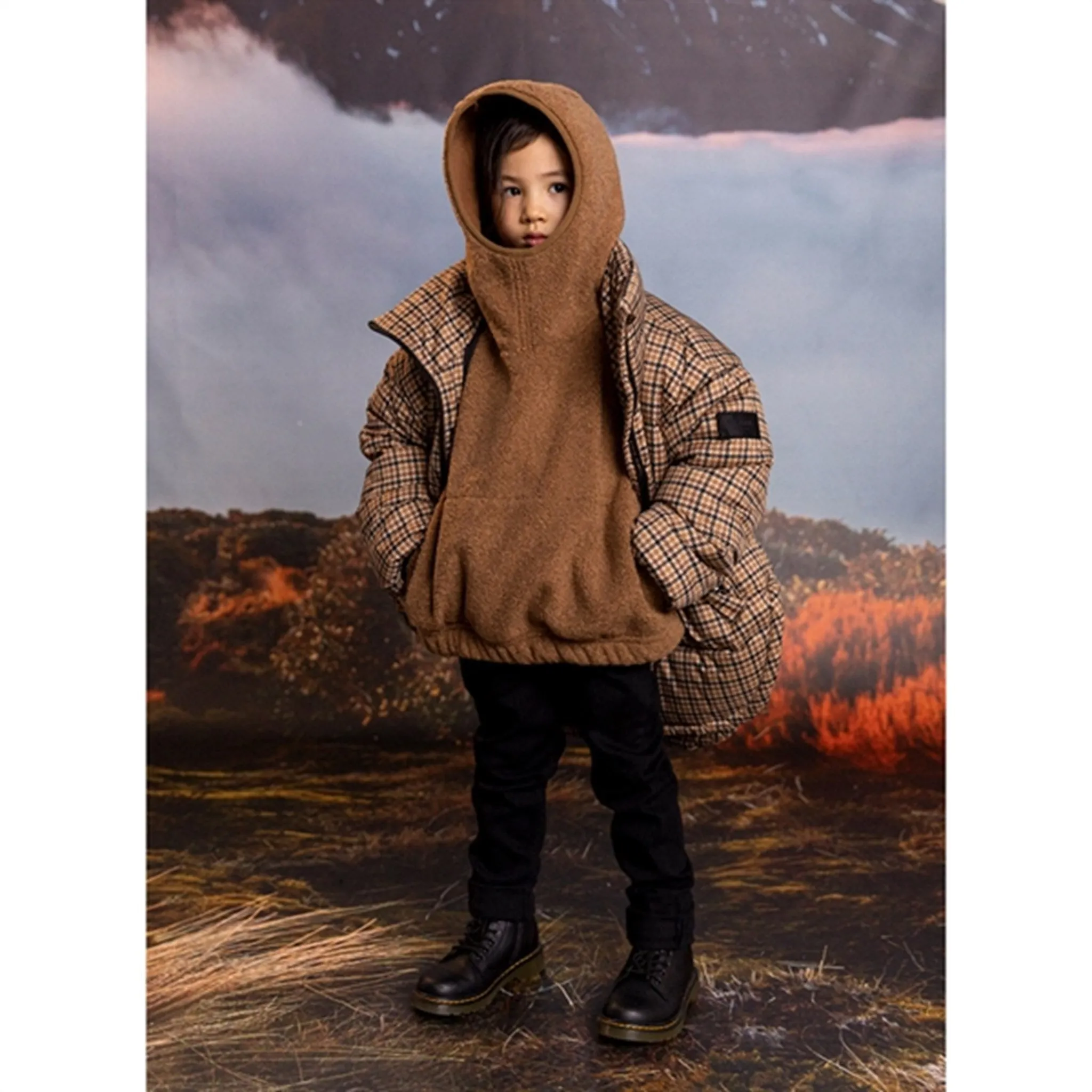 Finger In The Nose Friday Mocca Hooded Sweater