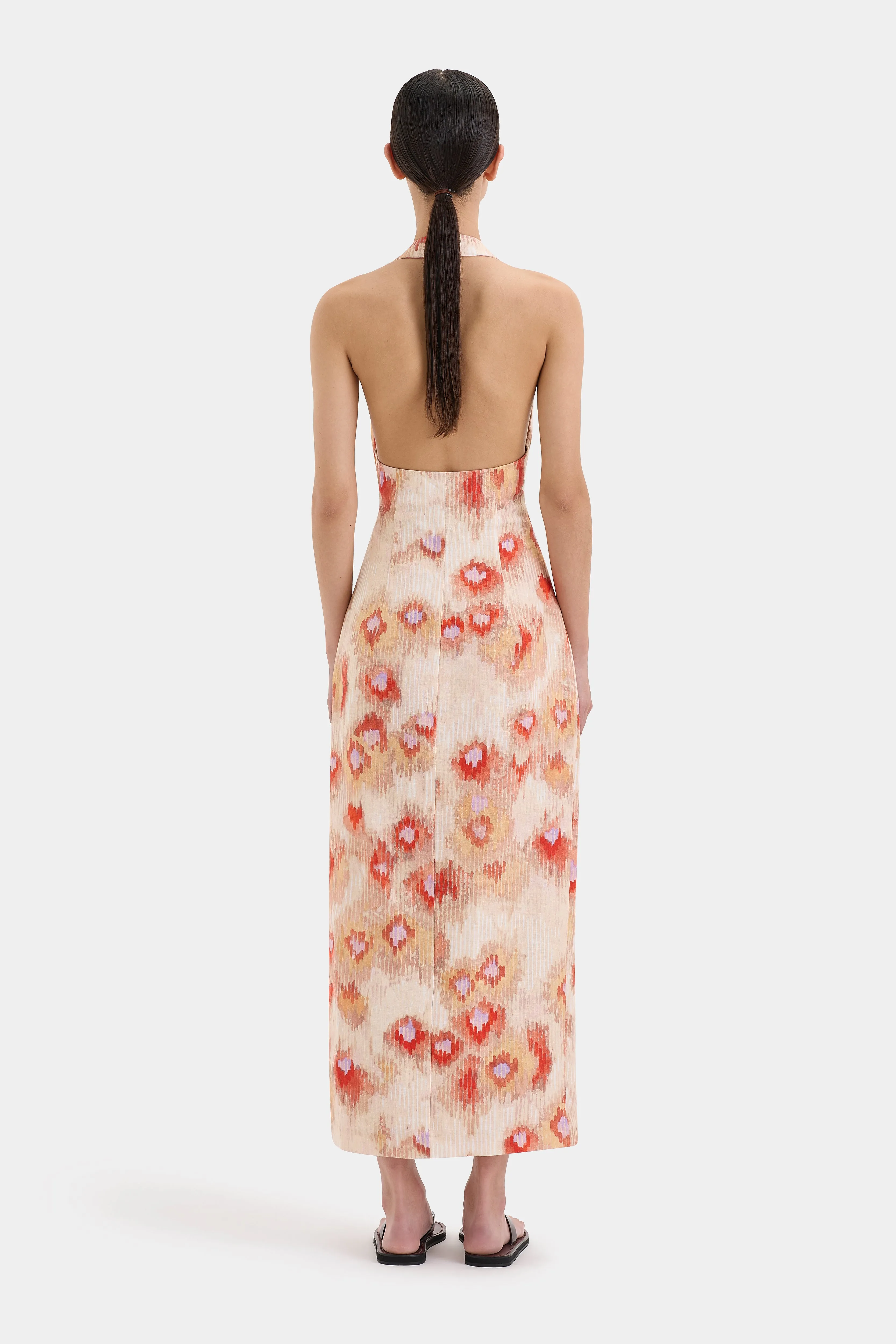 Fiorella Tie Midi Dress SIR