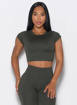 Fit Fam Active Tee Bombshell