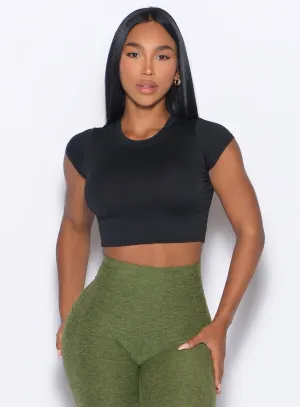 Flex Crop Tee Bombshell