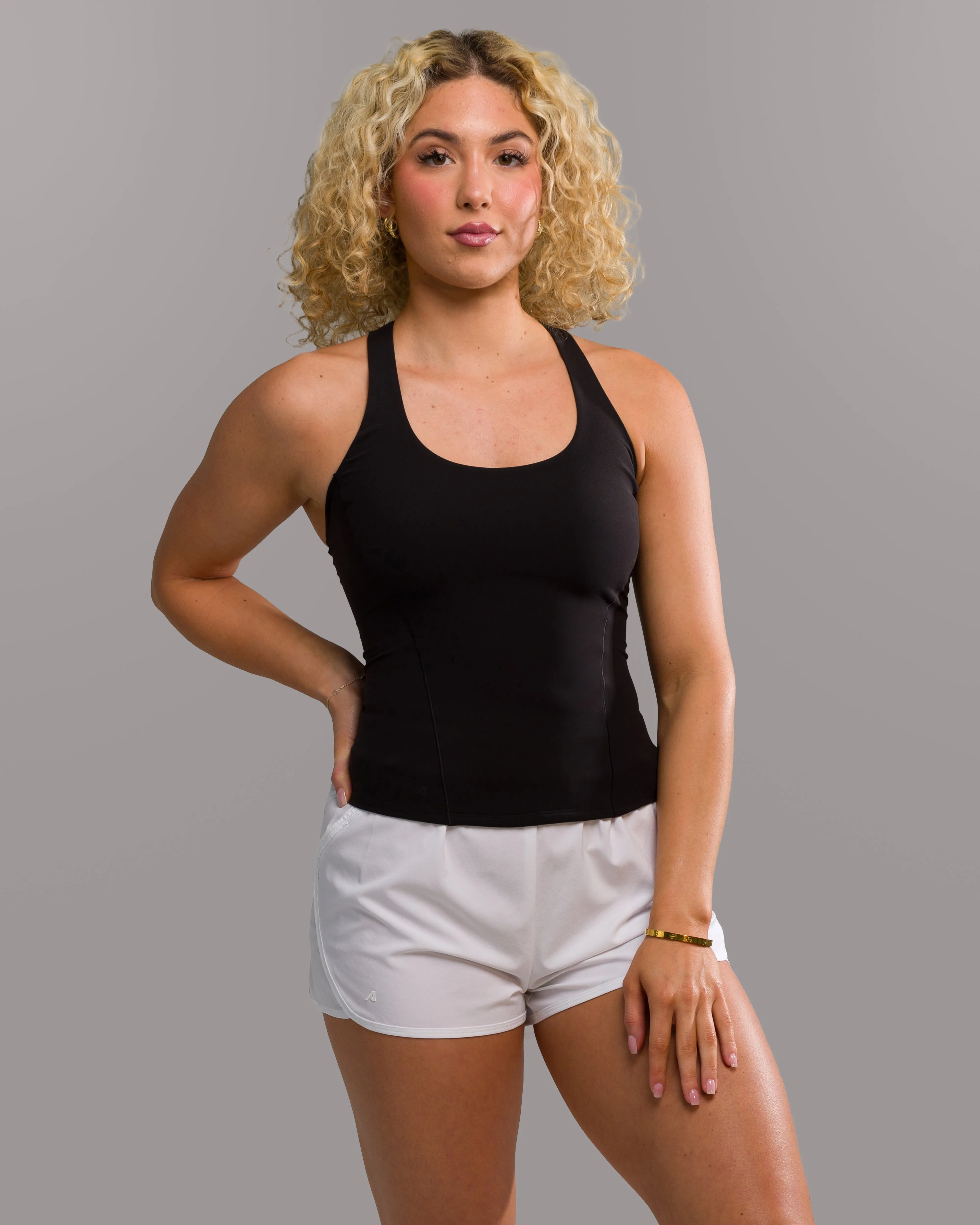 Flex Tank Long - Black Alphalete Athletics