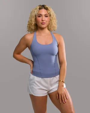 Flex Tank Long - Bluebonnet Alphalete Athletics