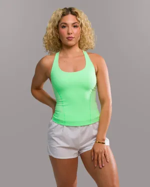 Flex Tank Long - Neon Spring Alphalete Athletics