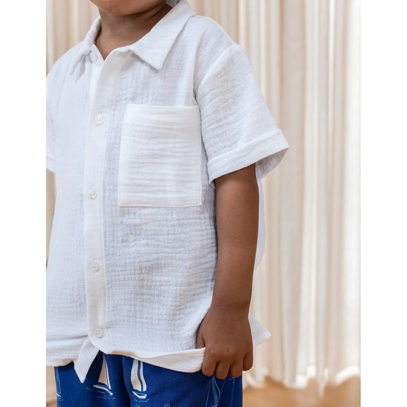 Fliink Cloud Dancer Hello Ss Shirt