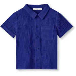 Fliink Mazerine Blue Hello Ss Shirt