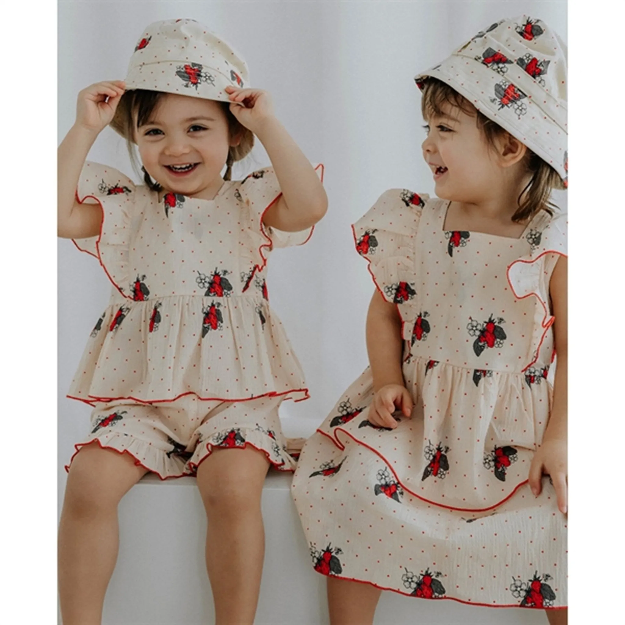 Fliink Sandshell Dot Aop Summerbuzz Top