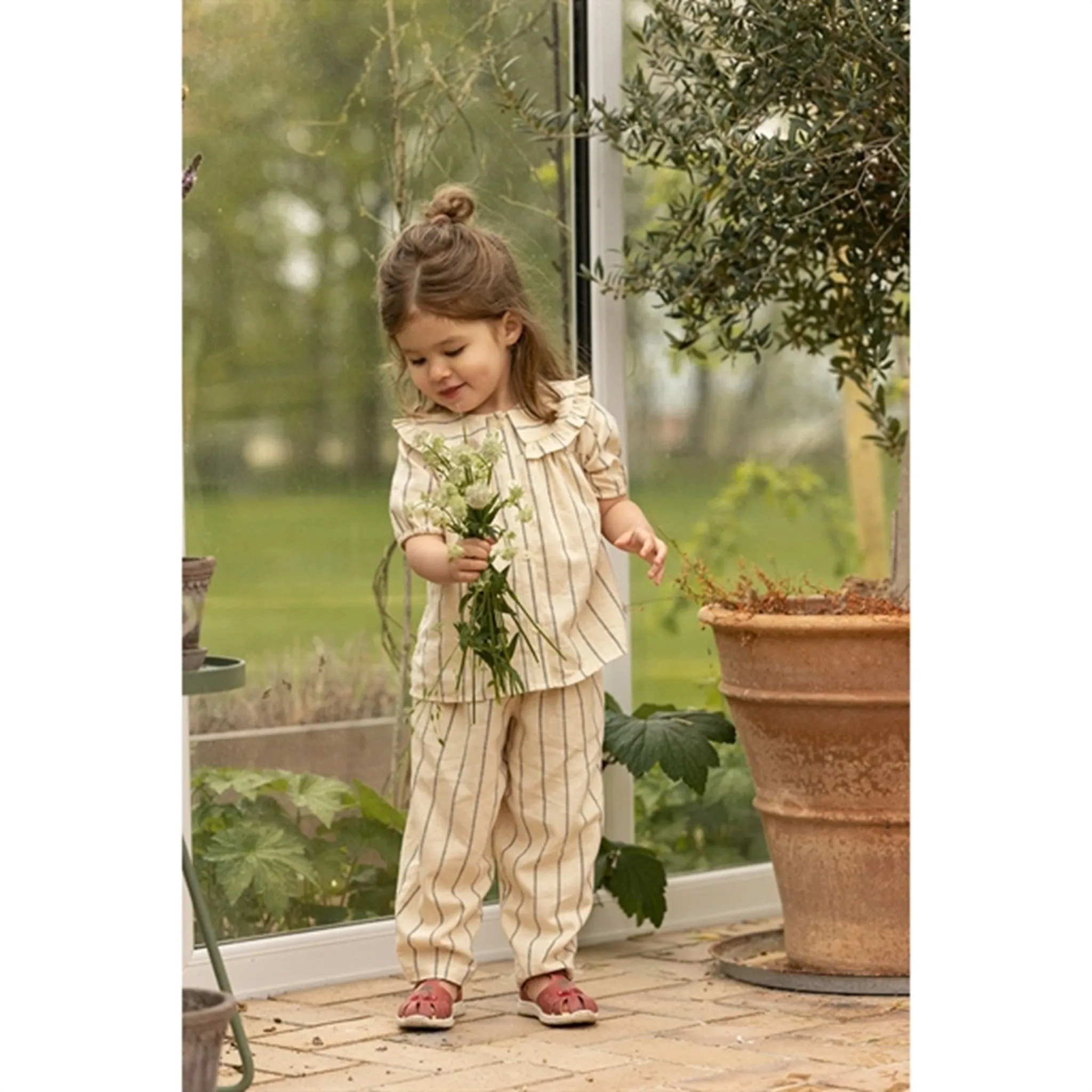 Fliink Sandshell Magnet Stripe Vira Shirt Blouse