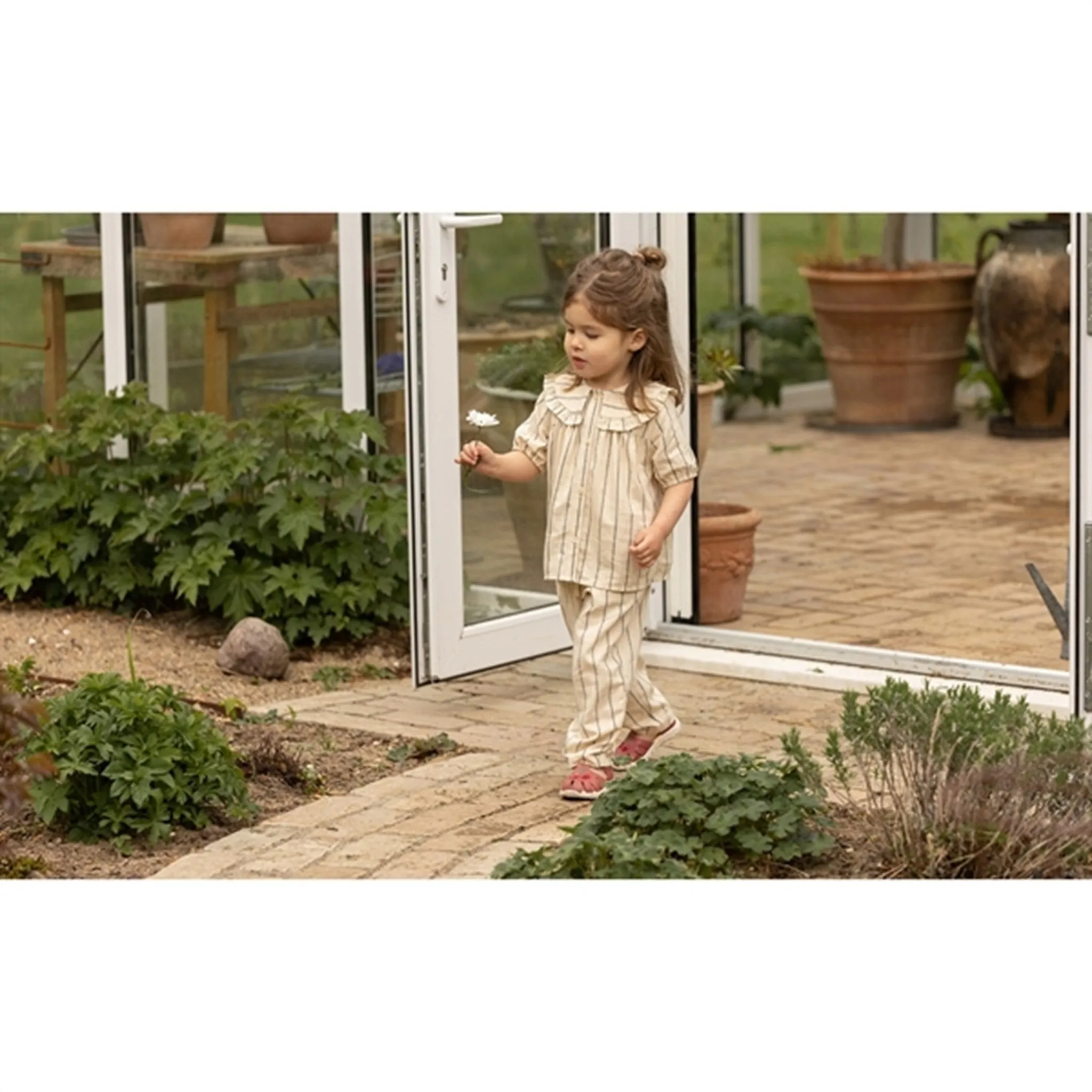 Fliink Sandshell Magnet Stripe Vira Shirt Blouse