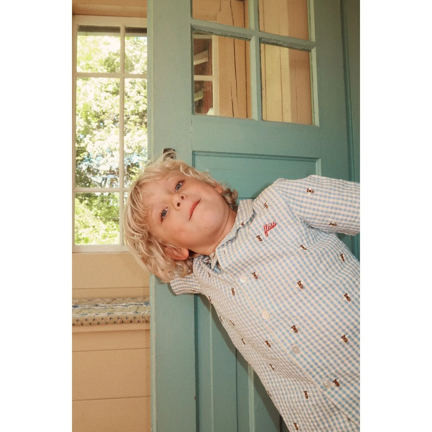 Flss Bee Gingham Oliver Shirt