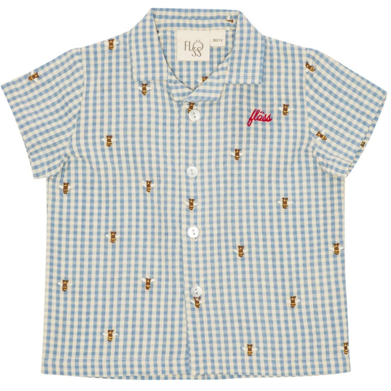 Flss Bee Gingham Oliver Shirt