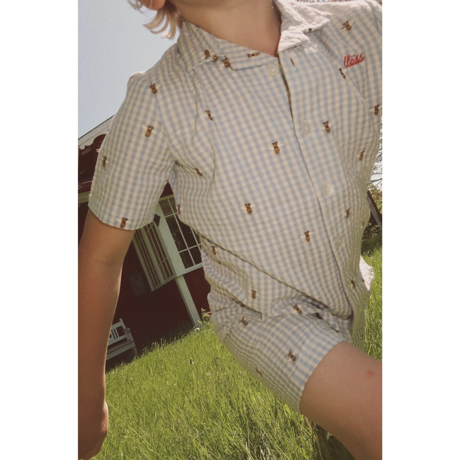 Flss Bee Gingham Oliver Shirt