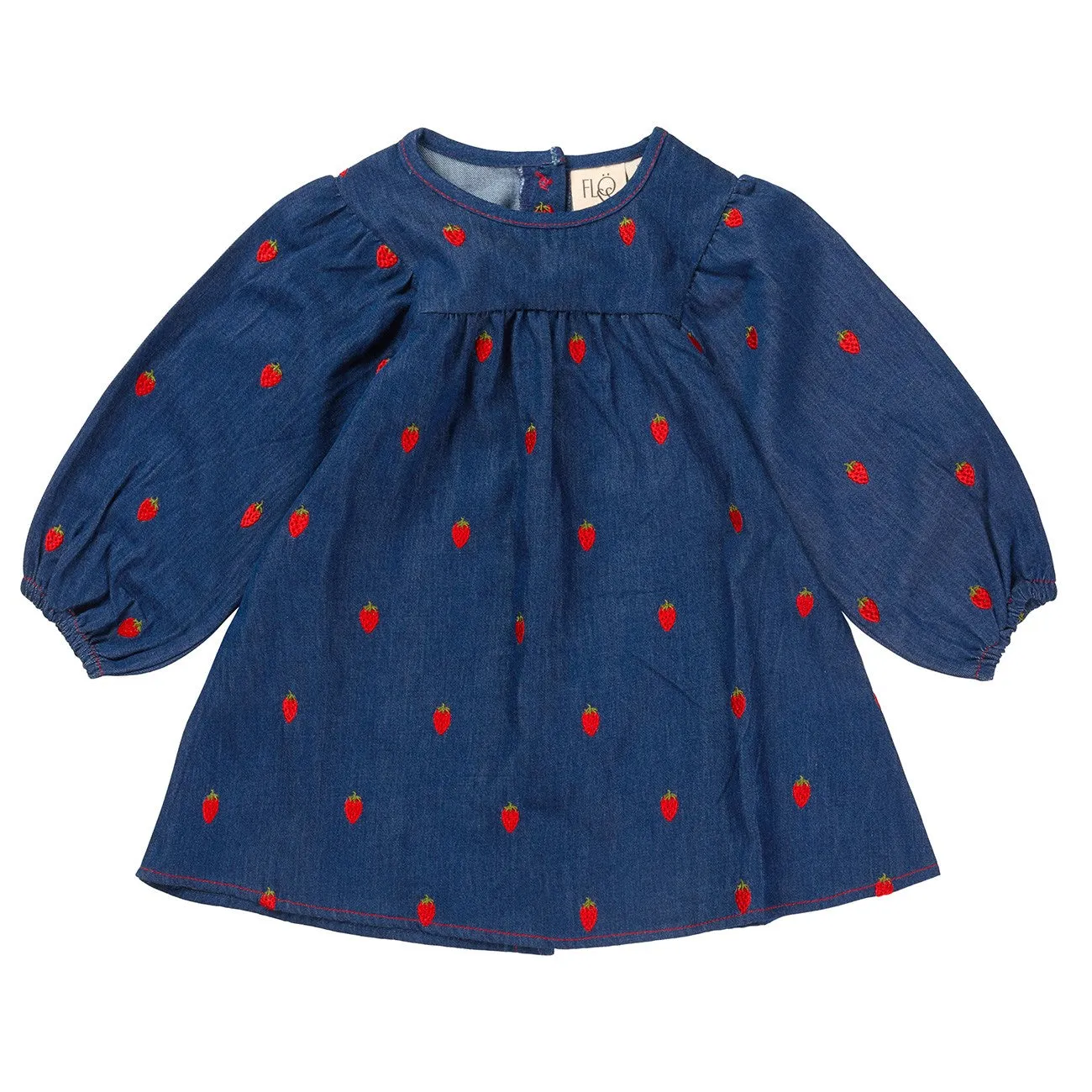 Flss Berry Denim Colette Dress