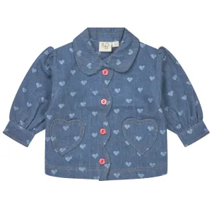 Flss Blue Denim/Hearts Lollo Overshirt