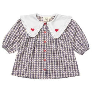 Flss Indigo heart Selma Dress