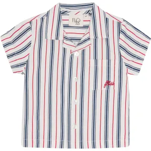 Flss Red/Blue stripes Miles Shirt