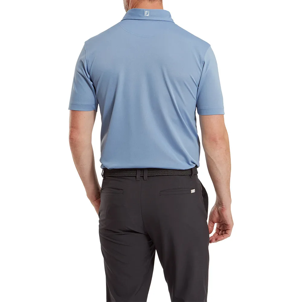 FootJoy Stretch Pique Solid Polo Shirt - Storm