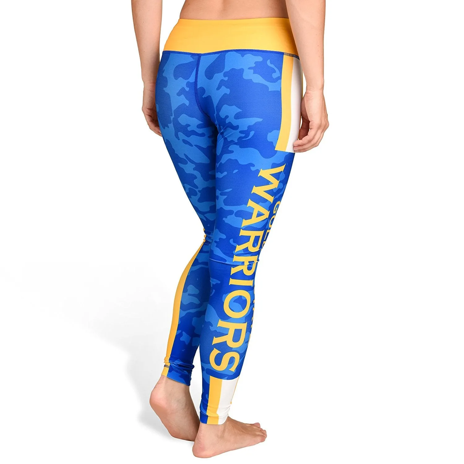 Forever Collectibles NBA Women's Golden State Warriors Team Stripe Legging