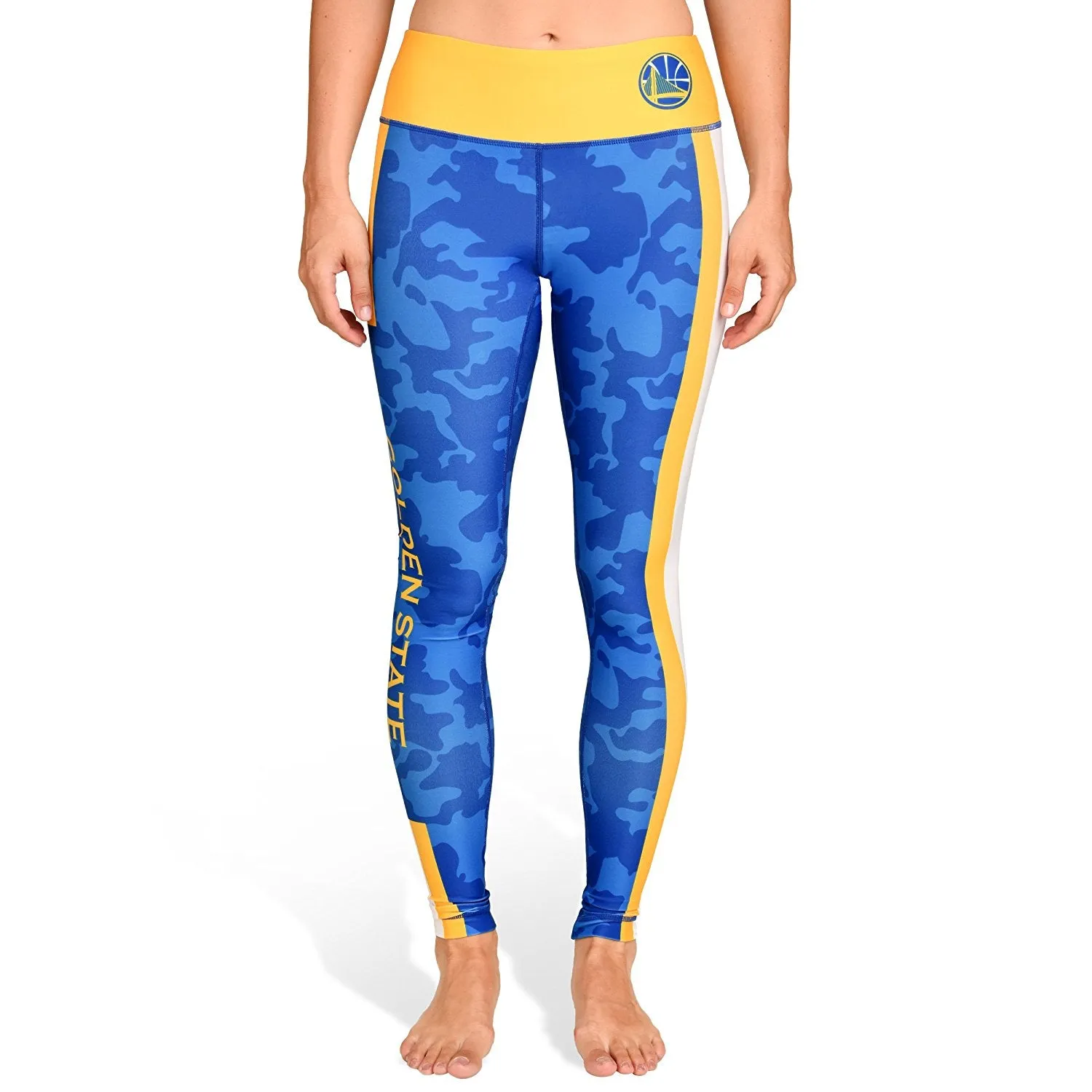 Forever Collectibles NBA Women's Golden State Warriors Team Stripe Legging