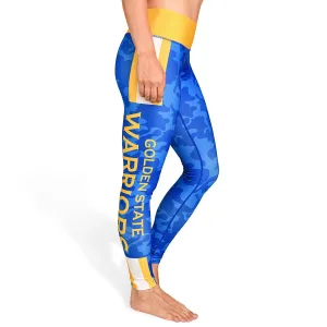 Forever Collectibles NBA Women's Golden State Warriors Team Stripe Legging